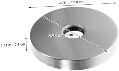 2 Pcs Stainless Steel Shower Arm Flange Covers for Bathroom Faucet