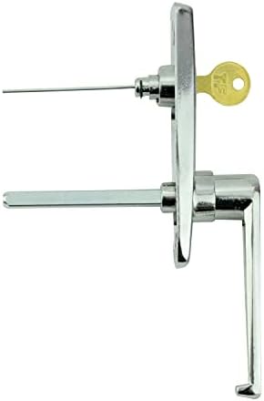 Quick-Install Garage Door Lock with 2 Keys and Fasteners Easy to Set and Remove Includes Keys GDS-2029
