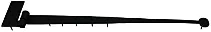 Sturdy Black Wrought Iron Hinges Pack of 2