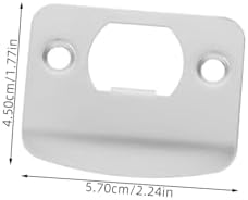 Levemolo 4pcs 1 Door Strike Plate Replacement