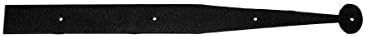 Sturdy Wrought Iron Dummy Strap Door Hinge