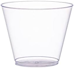 200 5oz Clear Plastic Cups Perfect for Parties Cocktails and Everyday Use