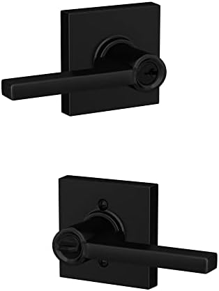 Schlage F51A LAT Door Lever Versatile Entry-Level Door Lever with Supreme Security