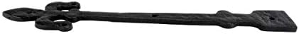Renovators Supply Black Wrought Iron Door Hinges Florian De Lis