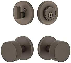 Viaggio titanium grayCircolo Rosette 2-34 Backset Lock Set