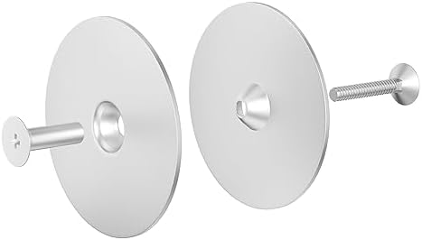 Stainless Steel Door Hole Cover Plate Set