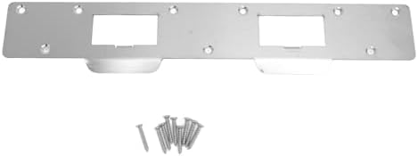 Secure Front Door Plate with Enhanced Security