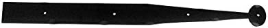 Sturdy Wrought Iron Dummy Strap Door Hinge