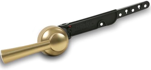 Korky 6094BP StrongARM Tank Lever - Universal Fit Toilet Tank independency Kit Gold Finish