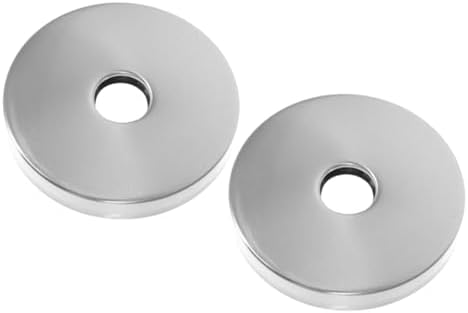 2 Pcs Stainless Steel Shower Arm Flange Covers for Bathroom Faucet