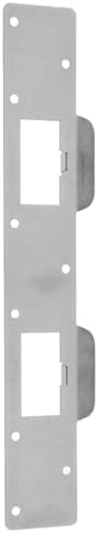Secure Front Door Plate with Enhanced Security