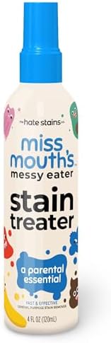 Miss Mouths Messy Eater Stain Treater Spray - 4oz - Stain Remover for Babies Adults