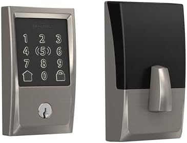 Secure Touchscreen WiFi Smart Deadbolt Lock with Keyless Entry and built-in SCHLAGE Home App