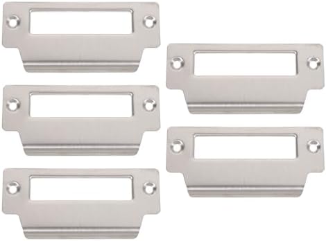 DOITool Door Strike Plate 5-Piece Set for Doors Reinforce Security Durable Design