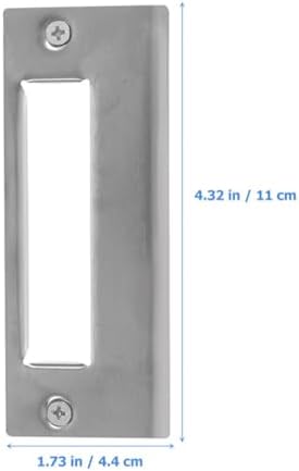 Two-Piece Door Strike Plate Kit