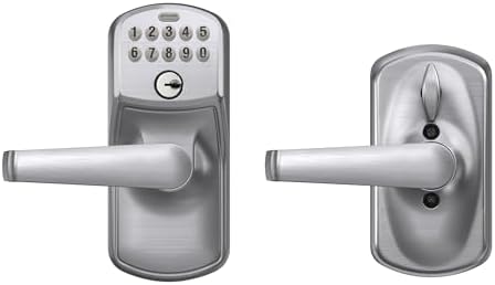Schlage Keyless Door Keypad Entry System for 1 18-1 34 inch Doors