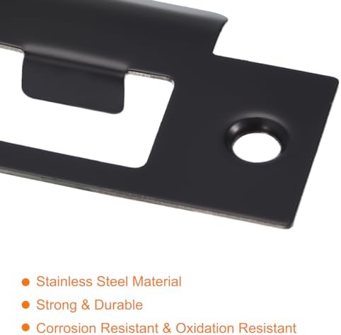 Durable 201 Stainless Steel Door Strike Plate Set