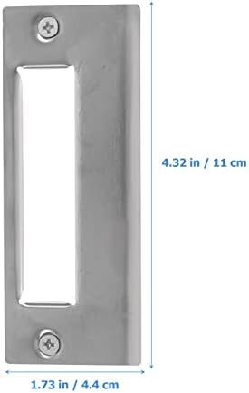 DOITOOL 5Pcs Deadbolt Strike Plate Kit