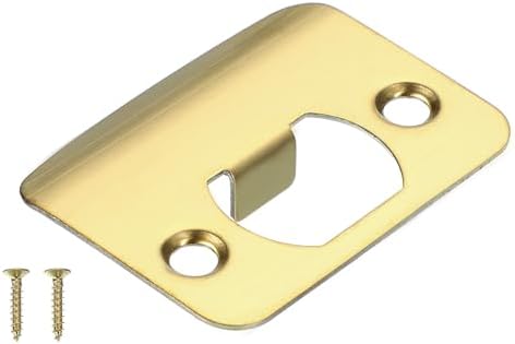 Seal Security Door STRIKE Plate PATIKIL Gold