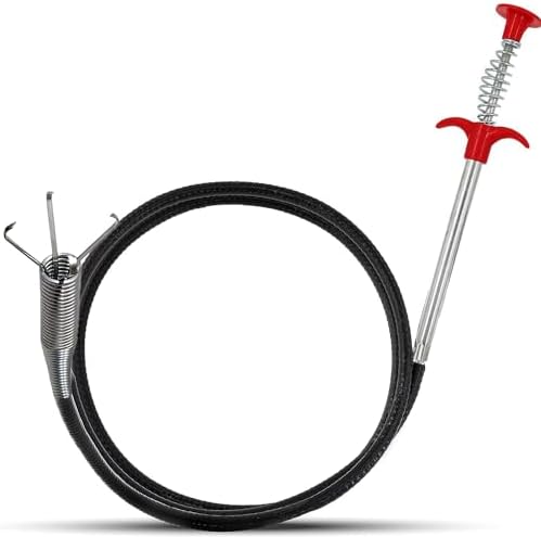 63-inch Flexible Grabber Tool for Drains Sinks and toilets