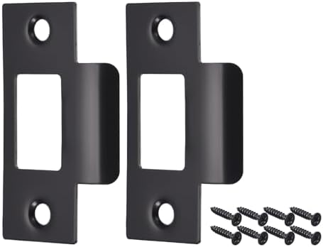 Durable 201 Stainless Steel Door Strike Plate Set