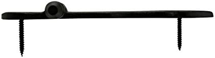 Sturdy Black T-Strap Hinge by Renovators Supply Manufacturing