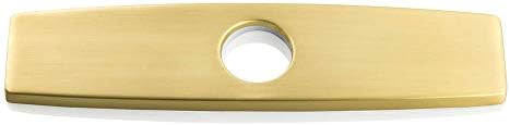 WOVIER 10 Brushed Gold Escutcheon Plate