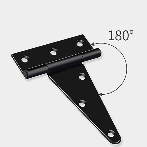 4 In Polishing Steel Gate Hinges Perfect for Barn Door Shed swung easily