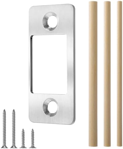 Secure Door Strike Plate for Deadbolts