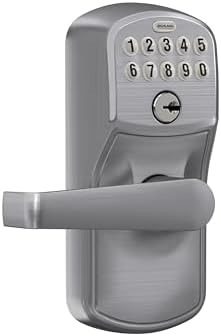 Schlage Keyless Door Keypad Entry System for 1 18-1 34 inch Doors