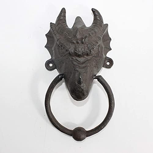 TBLOTYDVintage Dragon Head Door Knockers
