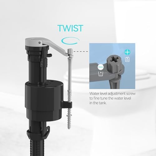 RT Toilet Fill Valve - Stop the Siphon Enhance Efficiency Preserve Privacy girls