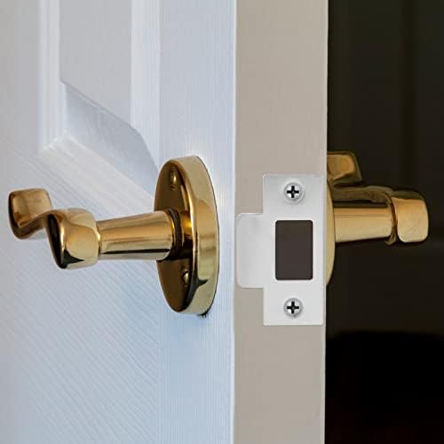 4-Piece Stainless Steel Door Strike Plate