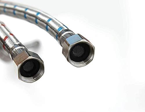 Secure Bathroom Faucet Supply Line