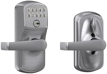 Schlage Keyless Door Keypad Entry System for 1 18-1 34 inch Doors