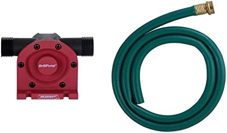 Milescraft Drill Pump Garden Dehumidifier Hose 5ft Green Self-Priming