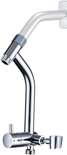 G-Promise All Metal 3-Way Showers Diverter with Low-Holder 4-Settings Chrome
