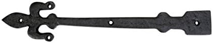 Renovators Supply Black Wrought Iron Door Hinges Florian De Lis