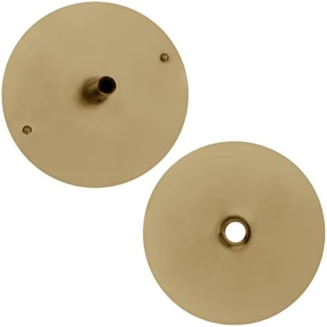 8-Piece 2171-3 Door Hole Cover Steel Plate Brass Finishing