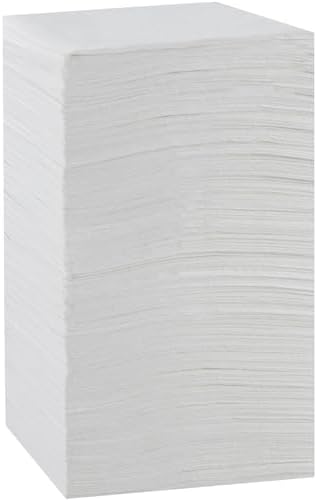 Dixie 1-Ply Beverage Paper Napkins 4000 Count 14 Fold White