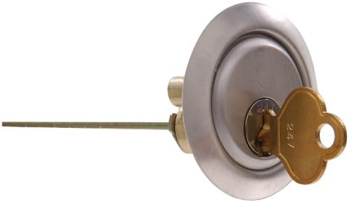 Secure Durable Deadbolt Replacement with Aluminum Finish by The Hillman Group