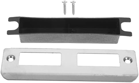 Stainless Steel Door Plate Kit for DeadboltInstallation - Secure Durable Door Reinforcement
