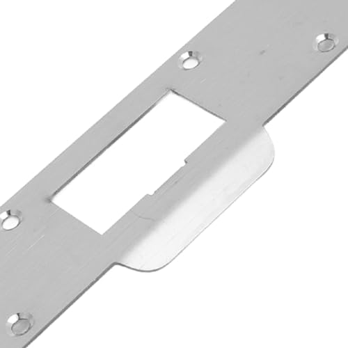 Secure Front Door Plate with Enhanced Security