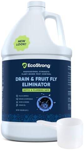 Eco Strong Fruit Fly Drain Treatment Natural Non-Toxic insect control for Drains