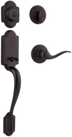 Kwikset SmartKey Front Door Lock Handle Set with Deadbolt
