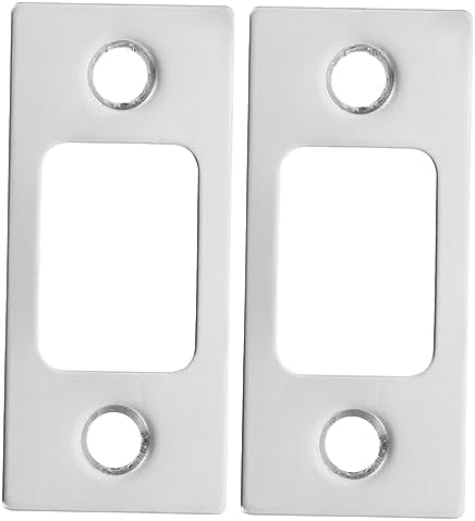 Sturdy Steel Door Strike Plate for Better Locks