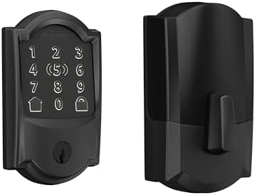 Schlage BE499WB CAM 622 Enhanced Security Smart Deadbolt with Built-in WiFi