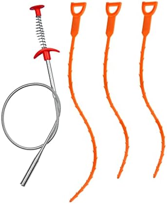 4-in-1 Augers for DRAIN CLOGGING