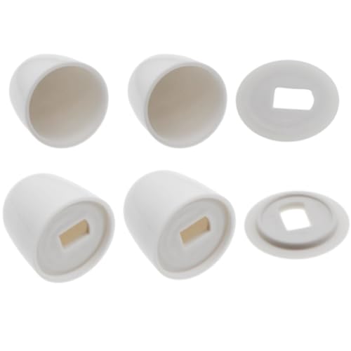 4pcs Toilet Bolt Caps Universal