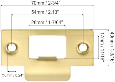 Durable Door Strike Plate
